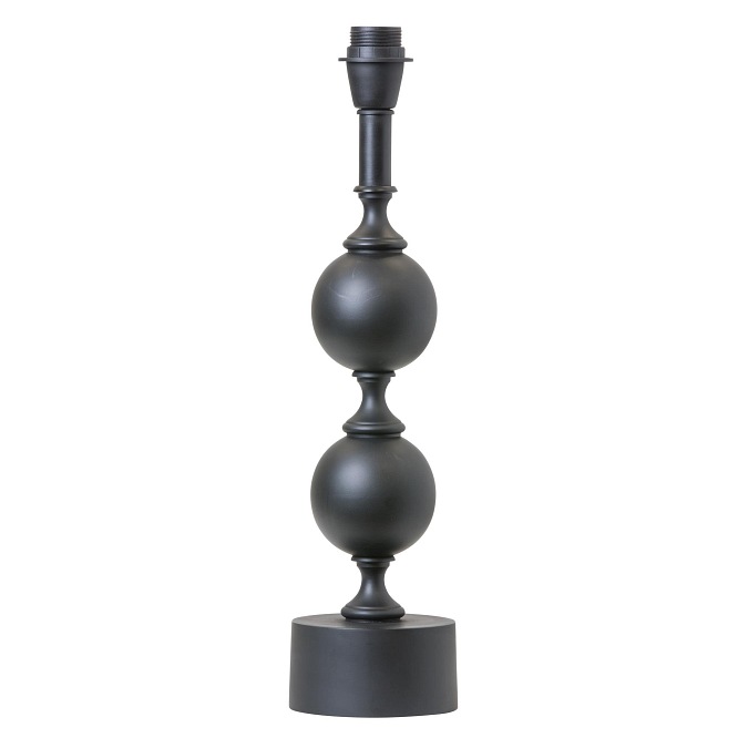 Klasyczna lampa stołowa Deborah czarna (podstawa)